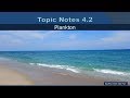 Plankton and Marine Ecosystems