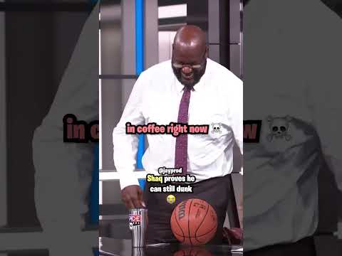 Can Shaq Still Dunk ⁉️🥺