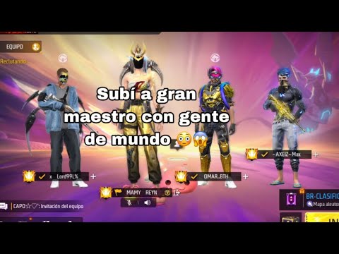 Subí a gran maestro con personas de mundo 🤯