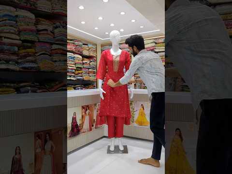 Red Embroidered Salwar Suit | Elegant Party Wear Kurti Pant with Dupatta |Trending Ethnic Dress 2025