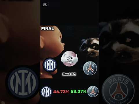 PSG VS INTER MILAN FINAL IS CRAZY🔥#shorts#youtubeshorts#football#shortsfeed#footballshorts