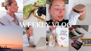 VLOG | what I eat before holidays, pre holiday appointments, gold coast half marathon! etc