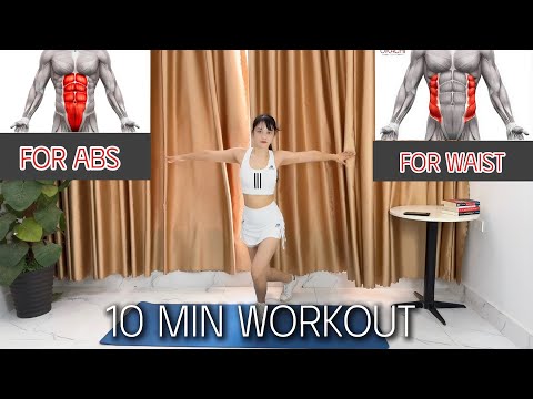 EXERCISES FOR ABS - WAIST | TINY WAIST FAT | LOSE BELLY FAT - GET ABS AT HOME, No equipment