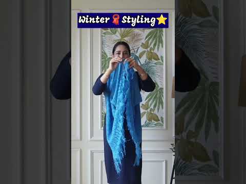 Winter 🧣 Styling⭐ #trendingshorts #winterfashionhacks #fashionstyle #stylinginspo #shorts