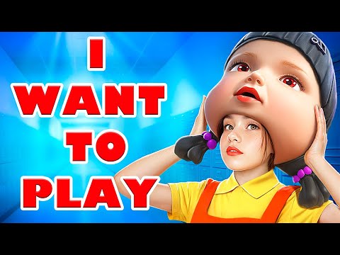 From Nerd to GIANT Squid Game Doll in Real Life! Barbie and Wednesday in Squid Game Challenge!