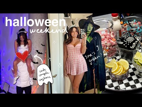 days in my life vlog (halloween edition): bff & couple costumes!!