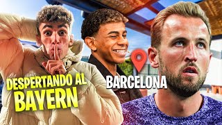 DESPERTANDO AL BAYERN MÜNICH DE MADRUGADA 😳