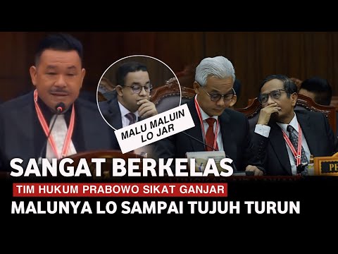 Tim Hukum Prabowo Permalukan Ganjar Didepan Ketua MK, Narasi Vs Bukti !