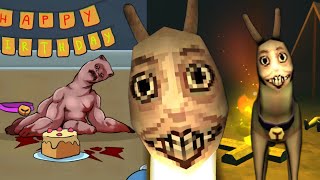 EL HORRIBLE FINAL DE LA LLAMA COME CARNE | Hungry Lamu 2 – Juego COMPLETO de Terror