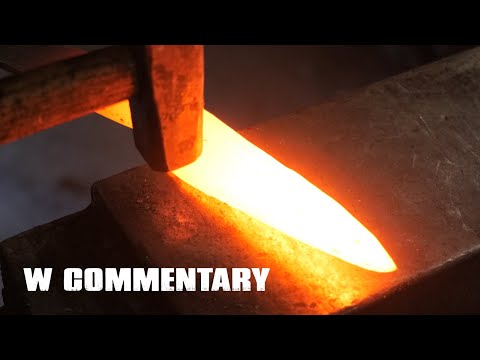 JFAK 12 - (W COMMENTARY) Forging a W2 Knife