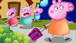 A Cry from the Heart: Don’t Go, Mom | Peppa Pig Funny Animation