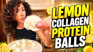 Lemon Collagen Protein Balls