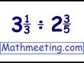 Dividing Mixed Numbers: Step-by-Step Guide