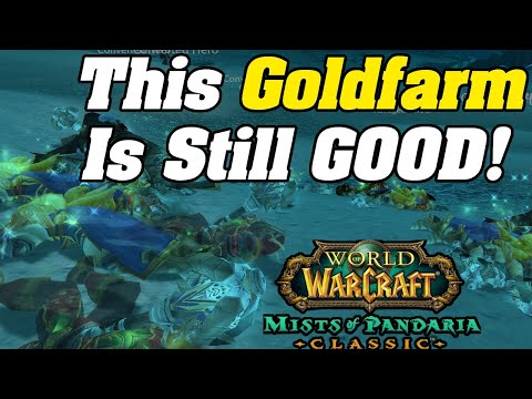 Prepare For MoP Classic! This Goldfarm Is Still Good!