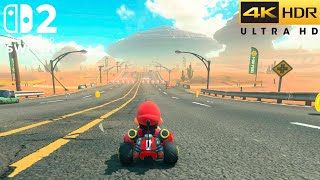 Mario Kart World (Switch 2) 4K 60FPS HDR Gameplay - (Full Game)