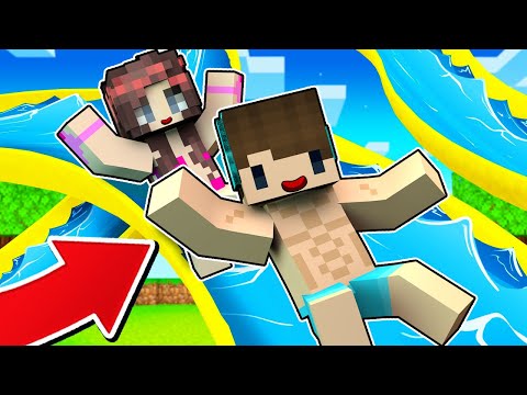 AKU AJAK ISTRI KU KE WATERBOOM MINECRAFT PALING REALISTIS