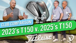 OLD vs NEW TITLEIST T150s // Club Generation Comparison