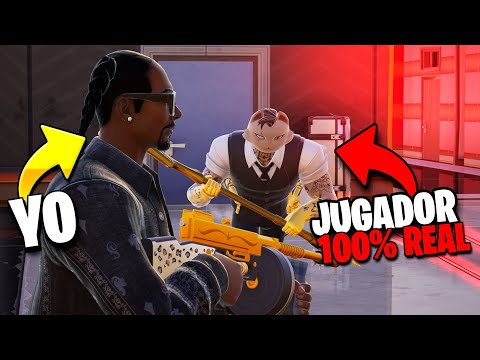 ME HAGO PASAR POR SNOOP DOG EN FORTNITE 😂 (BROMA EPICA)