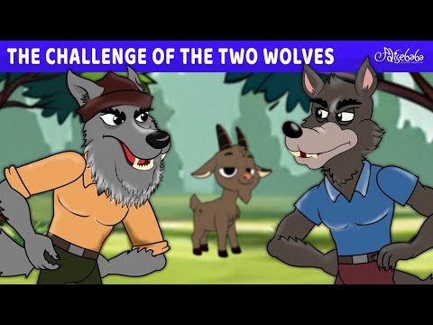 The Challenge of The Two Wolves 🐺🍎🐐 | Tales in Hindi | बच्चों की नयी हिंदी कहानियाँ