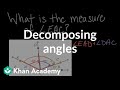 Exploring Angle Decomposition Techniques
