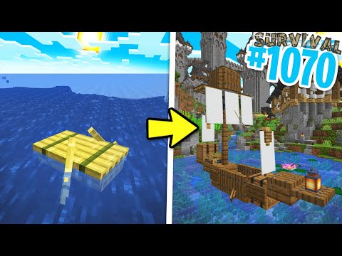 CREO 3 BARCHE CUSTOM per il NUOVO PORTO - Minecraft ITA SURVIVAL #1070