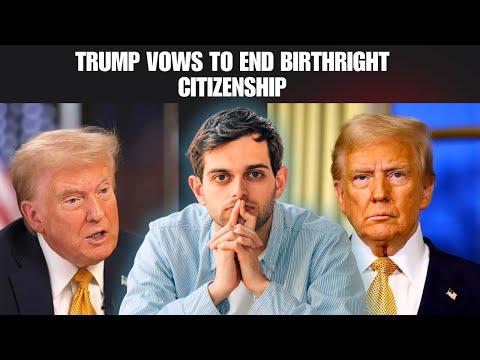 Trump Declares He Will End Birthright Citizenship