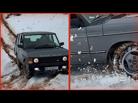 Range Rover Classic ❤️ Snow Play 🔥💪