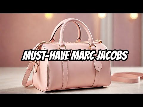 Unboxing The Stylish Marc Jacobs Mini Duffle Bag In Petal Pink #marcjacobs #handbagunboxing