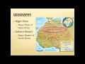 African Geography and Trade Concepts