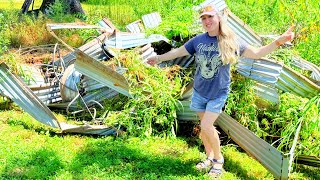 mowing down my past