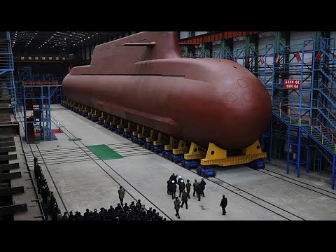 YouTube video thumbnail: North Korea Makes Progress on Its First Nuclear-Powered Submarine