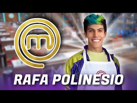 RAFA POLINESIO EN MASTER CHEF CELEBRITY! 👨🏻‍🍳💚