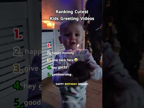 Cutest Kids Greeting Videos❤️ #toddlers #cute #funnyshorts #shorts