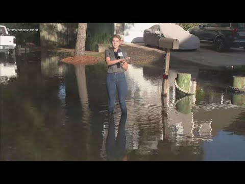 YouTube video thumbnail: Coastal Impacts: High Tide Flooding in Virginia Beach