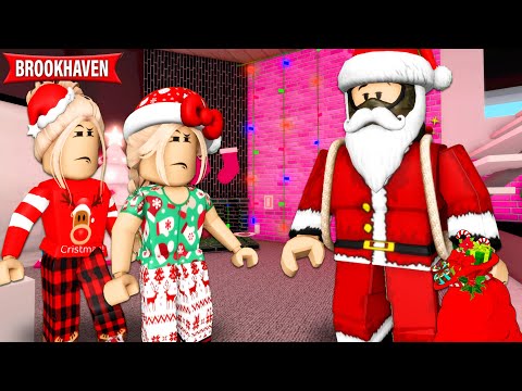 DESCOBRIMOS QUE TEM UM FALSO PAPAI NOEL NO BROOKHAVEN | Historinhas Brookhaven RP | Roblox