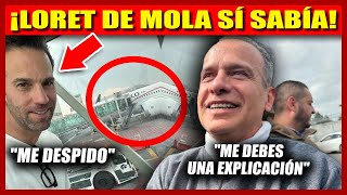 LORET DE MOLA ABANDONA LATINUS Y HUYE A EEUU, ISRAEL VALLARTA LO ENCARÓ Y LO DEJÓ MUDO