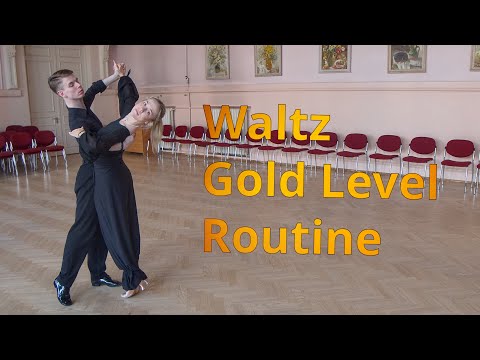 Waltz Gold Level Choreography | Hover Corte, Back Whisk