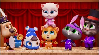Talking Tom ⭐ Show de Talentos da Angela ⭐ Desenhos Animados Engraçados Para Crianças