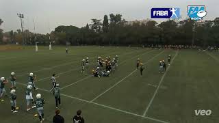 FECHA 3 - 2° TURNO - LEGIONARIOS  vs CRUZADOS - TORNEO FABA - FOOTBALL AMERICANO BS AS ARGENTINA