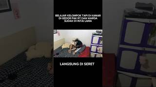 BELAJAR KELOMPOK TAPI DI KAMAR DI GEDOR PAK RT DAN WARGA #feedshorts