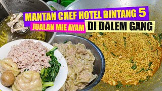 MIE AYAM VIRAL DALAM GANG LAKU SAMPE RATUSAN PORSI SEHARI !!