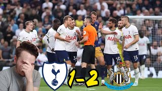 "WE WONT WIN ANYTHING THIS SEASON!!" TOTTENHAM 1-2 NEWCASTLE UTD MATCH REACTION!!