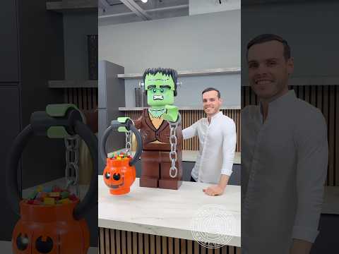 It’s ALIVE!! Chocolate Building Block!