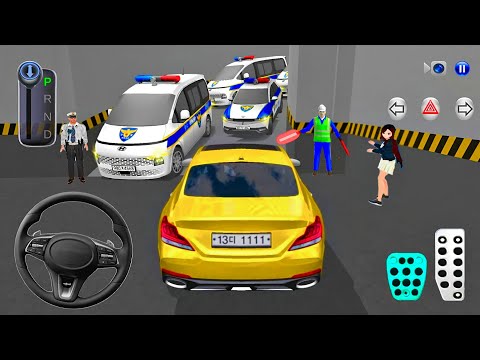 New Mercedes G63 Golden Car Stuck in Parking Garage🚘🅿️ 3D Driving Class 2025 - Android iOS Gameplay🎮
