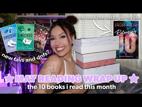 every book I read in May! 💌🧸 monthly wrap up time! 🗓️