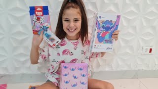 MOSTRANDO MEU MATERIAL ESCOLAR 2024 #viral