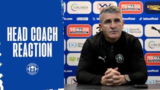Ryan Lowe | Blackpool FC (H) Reaction