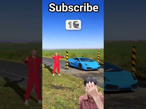 How Much To Stop A Lamborghini? #mrbeastchallenges #youtubeshorts #viralvideo #likeforlikes.........