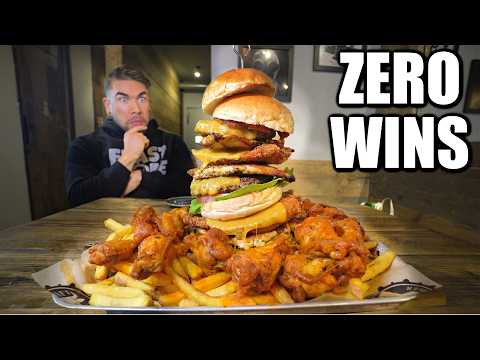 UNDEFEATED FOR MONTHS... NOBODY Could Beat This Burger Challenge! Joel Hansen