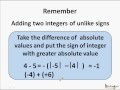 Adding Integers and Their Properties